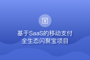 黑马博学谷-基于微服务构建闪聚支付项目 | 完结