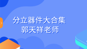 分立器件大合集-郭天祥老师