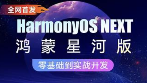 黑马 - 鸿蒙HarmonyOS NEXT星河版入门到实战