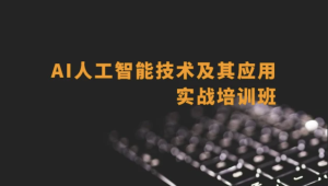 深蓝 - AI推荐算法项目课+AI自然语言处理(NLP)项目课 +AI项目课（CV-刘老师）+AI项目课(CV-Mary) 人工智能新版名企内部培训班