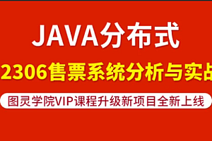 图灵 - JAVA分布式12306售票系统分析与实战