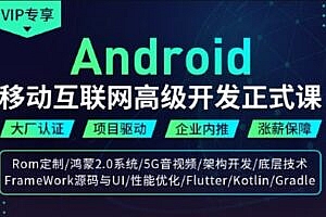 码牛学院 – 移动互联网高级开发正式课第二期|价值7880|完结无密