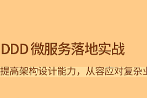 拉钩 - DDD 微服务落地实战 | 完结