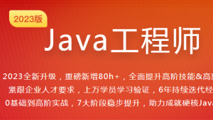  慕课体系课 - Java工程师2023最新版