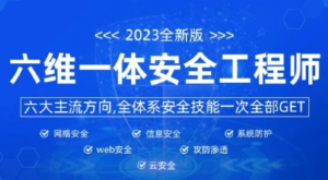 六维一体安全工程师，渗透测试