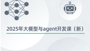  2025年大模型与agent开发课（新）