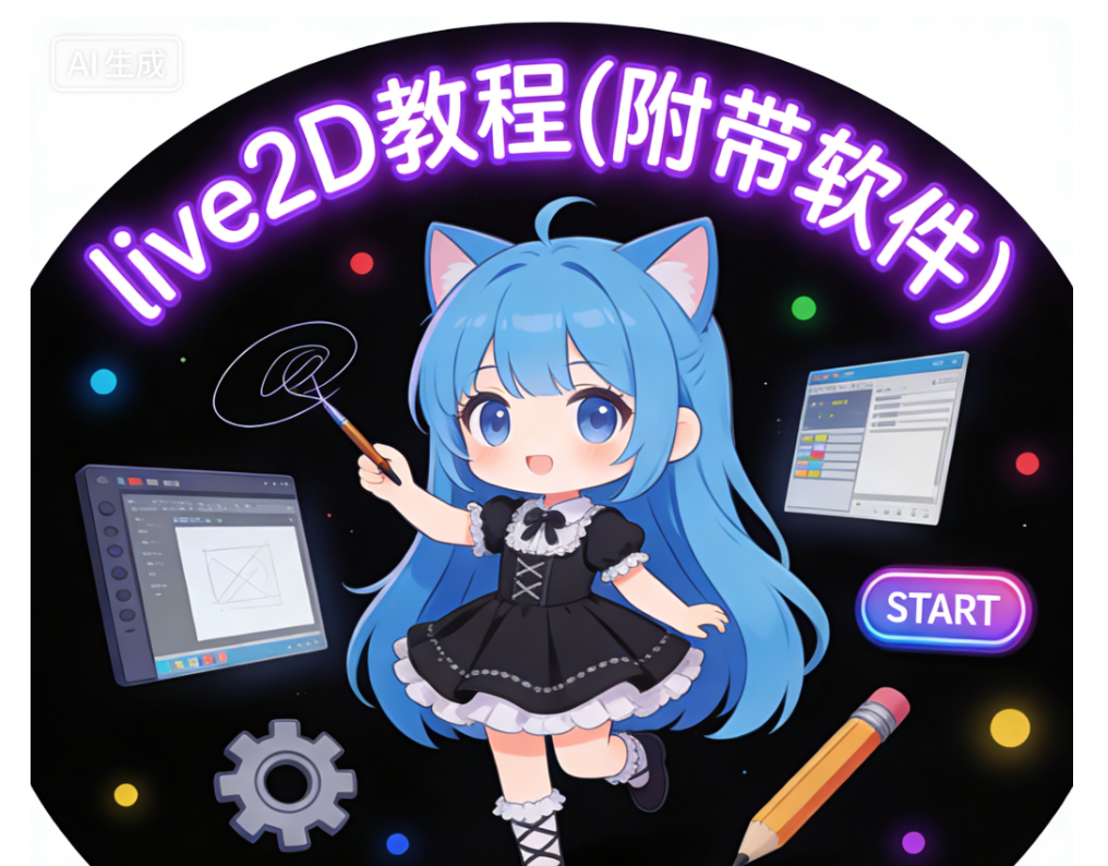  live2D教程(附带软件)
