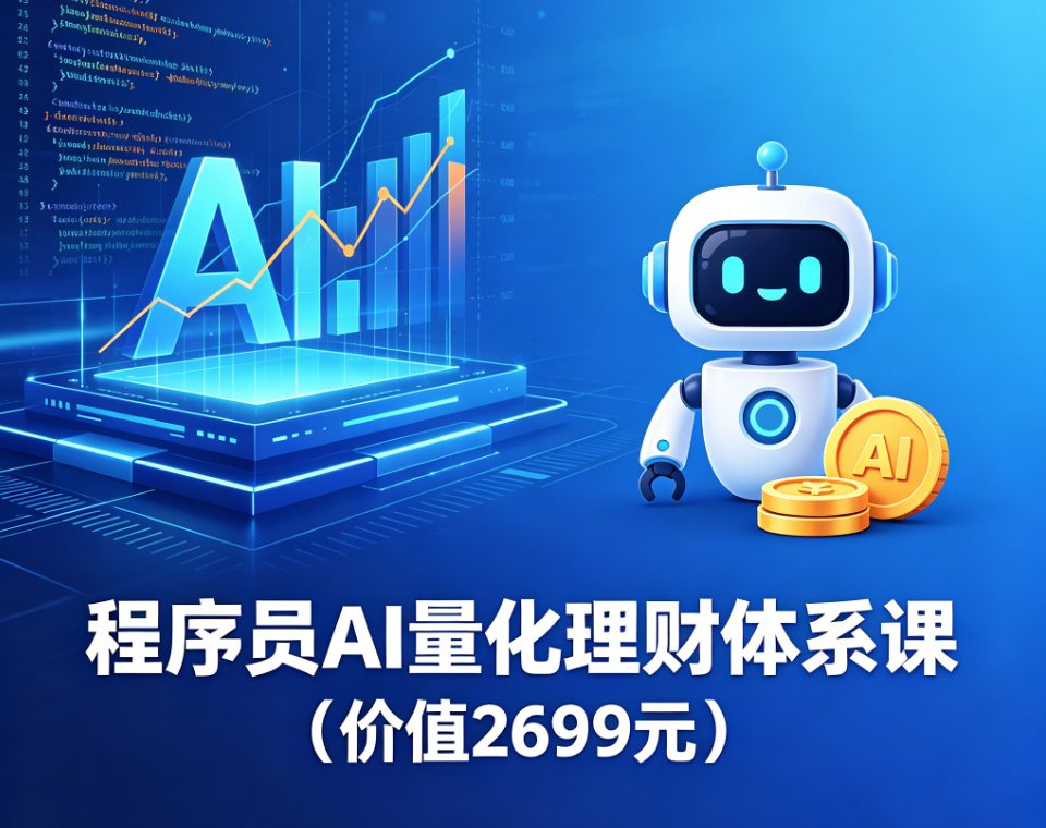 程序员AI量化理财体系课（价值2699元）