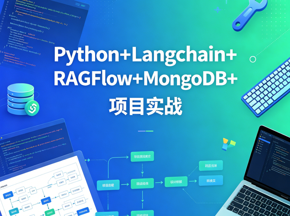 尚硅谷  - 万象智识库V3.07天精讲版：Python+Langchain+RAGFlow+MongoDB+项目实战