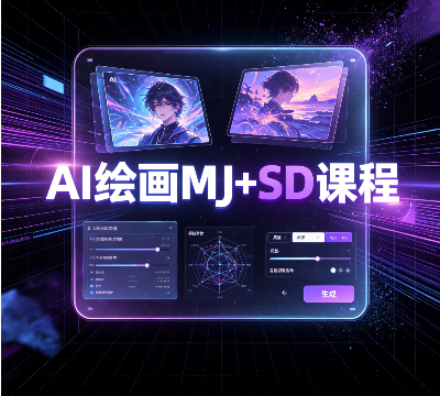 知乎 - AI绘画MJ+SD课程
