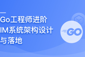 Go进阶 IM系统设计与落地，单体到微服务深度剖析2章 （更新中）